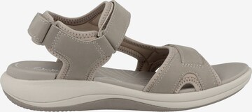 CLARKS Sandale ' Mira Bay ' in Grau