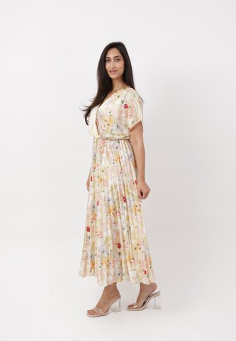 Elara Dress in Beige