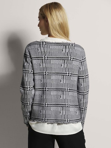 MADELEINE Gebreid vest in Zwart