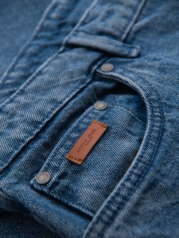 Ombre Tapered Jeans in Blue