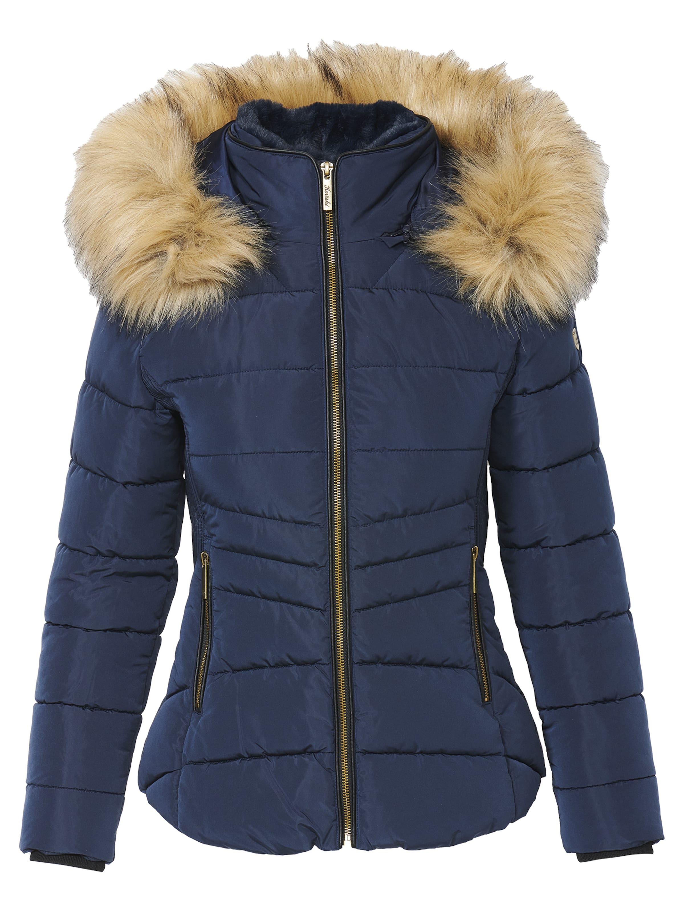 Veste d’hiver KOROSHI en bleu : devant