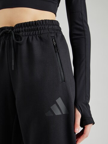 Loosefit Pantalon de sport 'Z.N.E.' ADIDAS SPORTSWEAR en noir