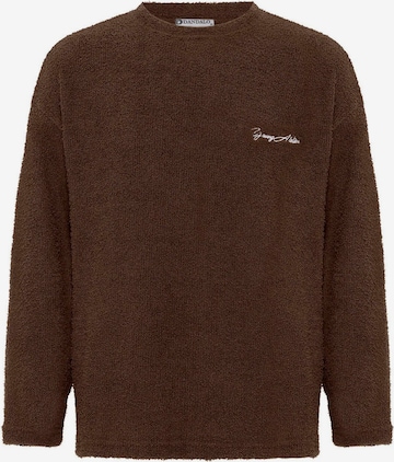 Pullover di Dandalo in marrone: frontale