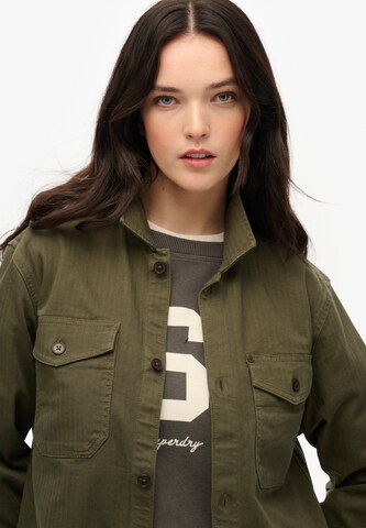 Superdry Tussenjas in Groen