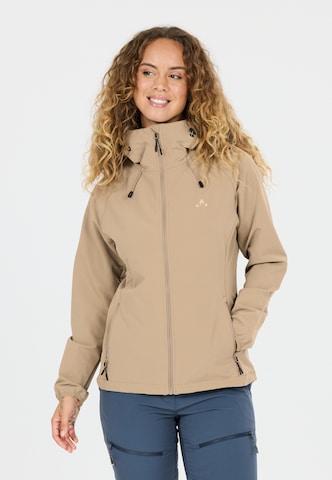 Whistler Outdoor jacket 'Kodie' in Brown: front