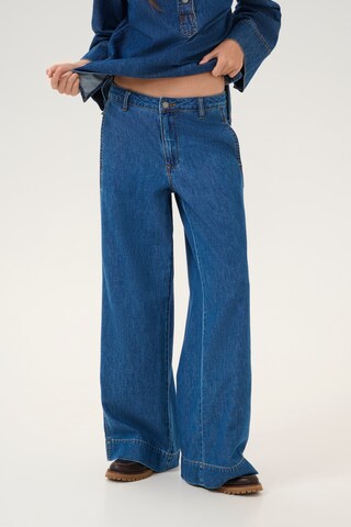 Wide leg Jeans 'Hilma' di My Essential Wardrobe in blu: frontale
