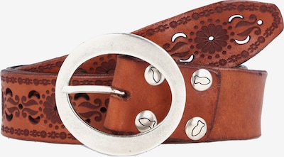 Cintura Campomaggi di colore cognac / argento, Visualizzazione prodotti