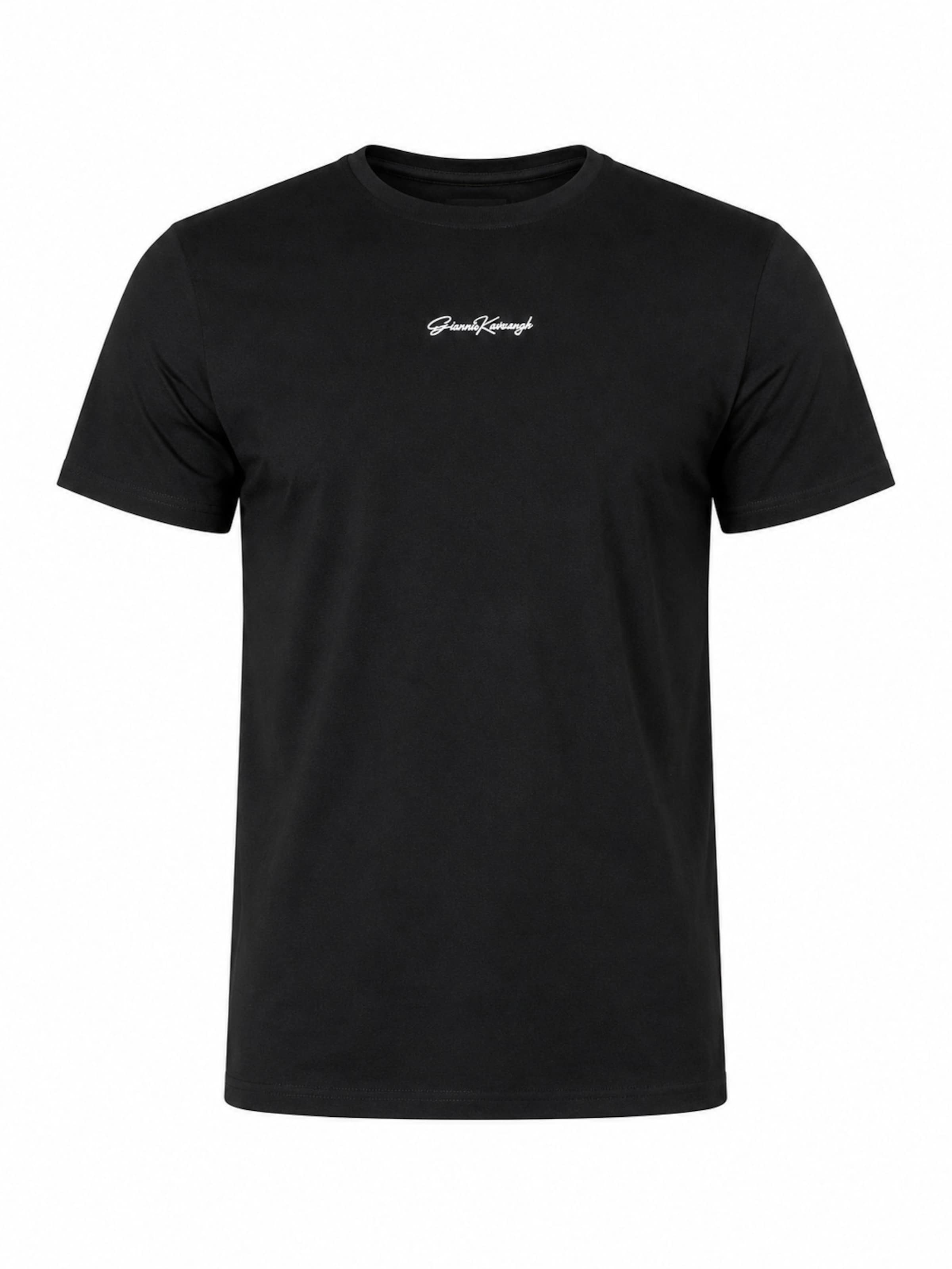 Gianni Kavanagh T-Shirt in Schwarz: Vorderseite