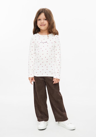 T-Shirt s.Oliver en blanc : devant