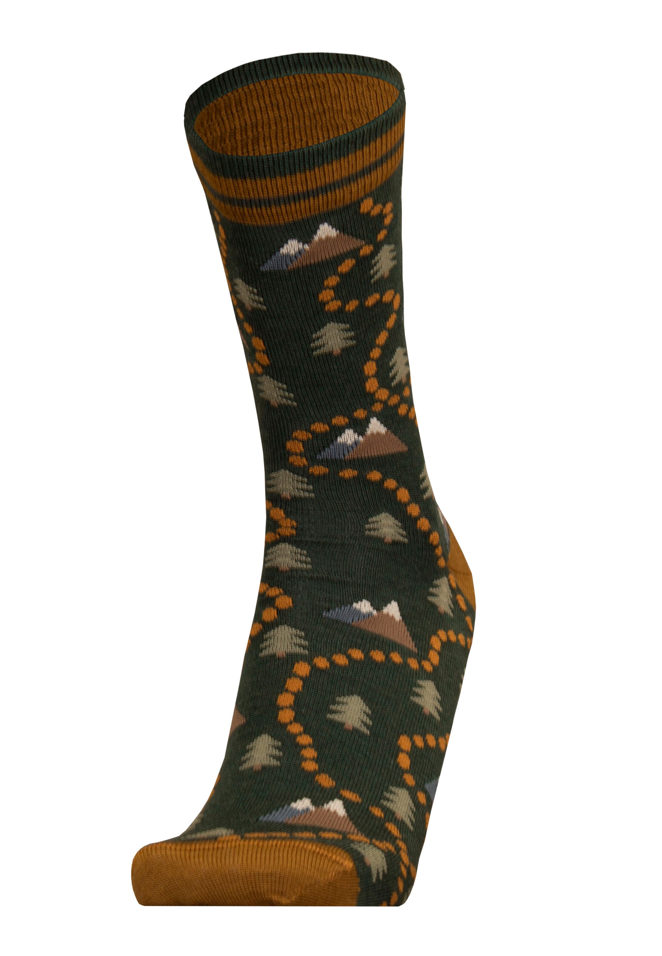 UphillSport Socks 'PATH' in Green