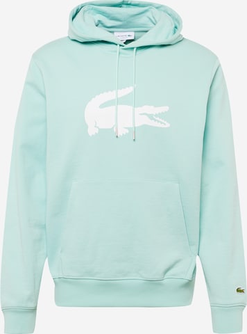 Sweat-shirt LACOSTE en vert : devant