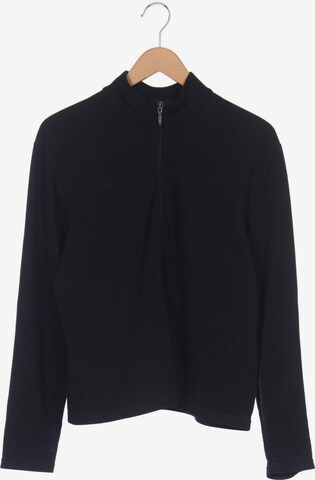 EDDIE BAUER Sweatshirt & Zip-Up Hoodie in L in Black: front
