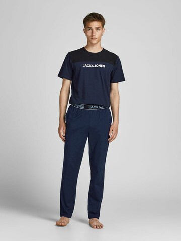 JACK & JONES Pyjama lang in Blauw: voorkant