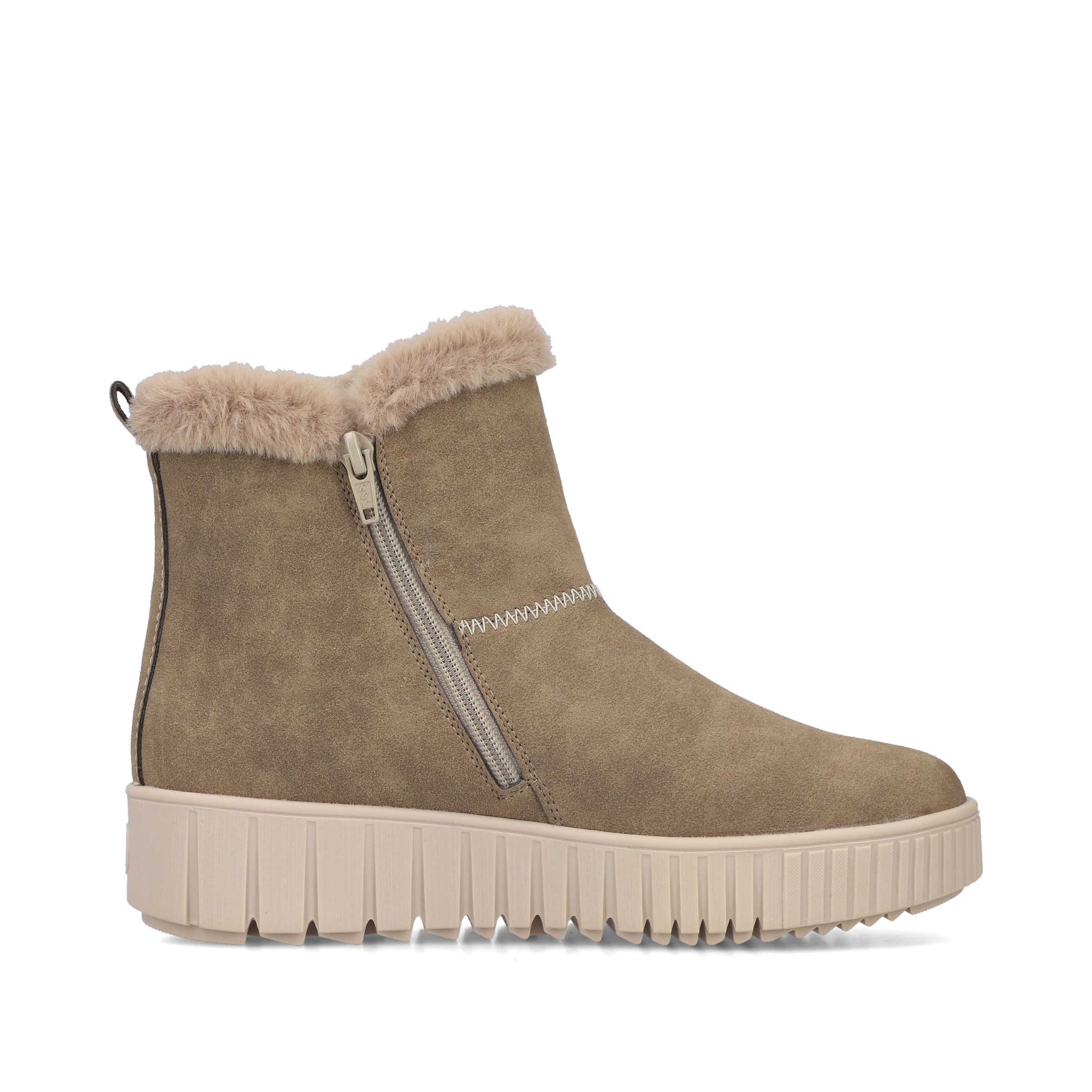 Boots 'Y6152' Rieker en beige