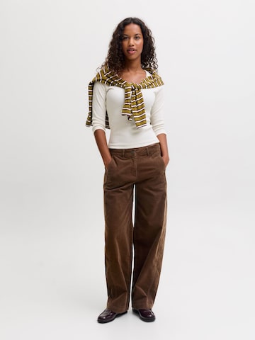 Wide Leg Pantalon 'JXHazel' JJXX en marron