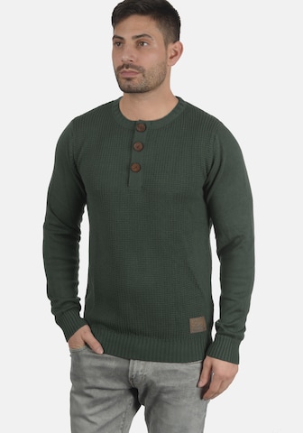 Pull-over 'Terrance' !Solid en vert : devant