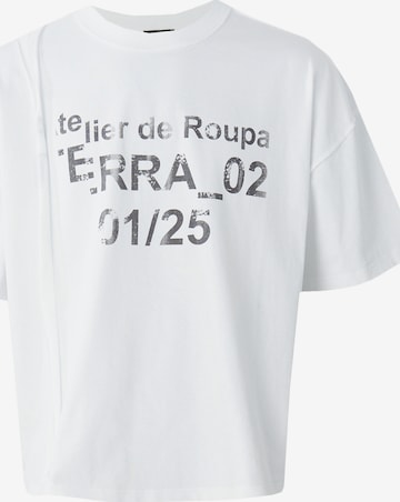 Atelier de roupa Paita 'SPLIT' värissä valkoinen: etupuoli