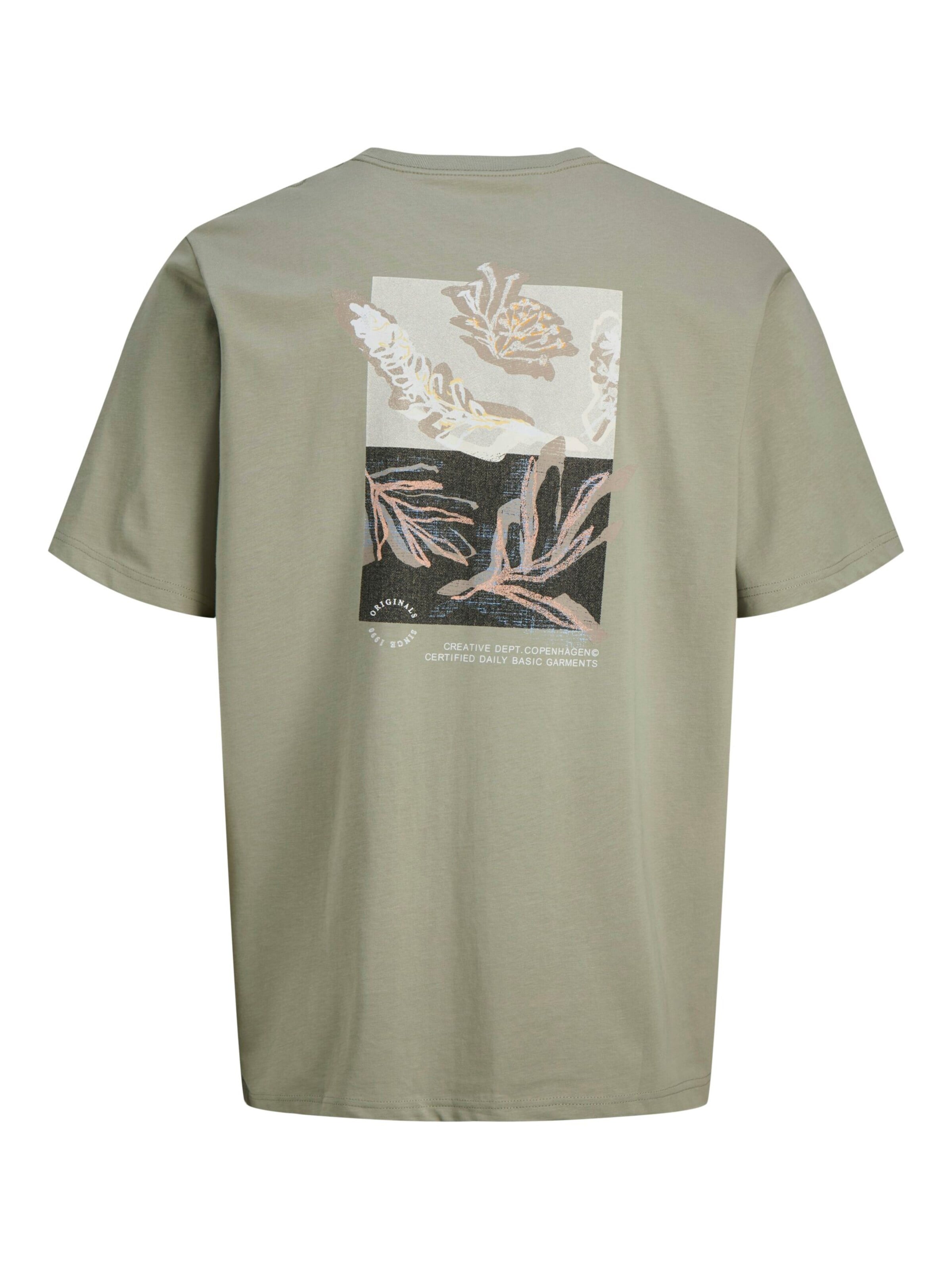 JACK & JONES Tričko 'JORMontauk' - Zelená