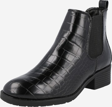 Dorothy Perkins Chelsea Boots 'Megan' in Schwarz: predná strana