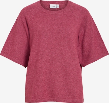 VILA Pullover 'VILiga' in Pink: Vorderseite