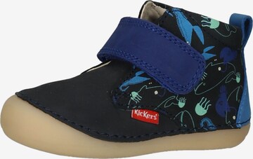 Kickers Flats in Blue: front