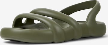 CAMPER - Sandália 'Kobarah' em verde: frente
