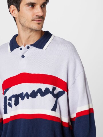 Tommy Jeans Pullover 'Heritage' in Blau