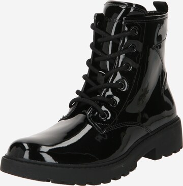 Bottes 'CASEY' GEOX en noir : devant