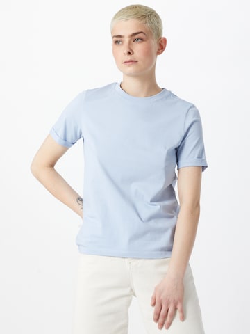 T-shirt 'Ria' PIECES en bleu : devant