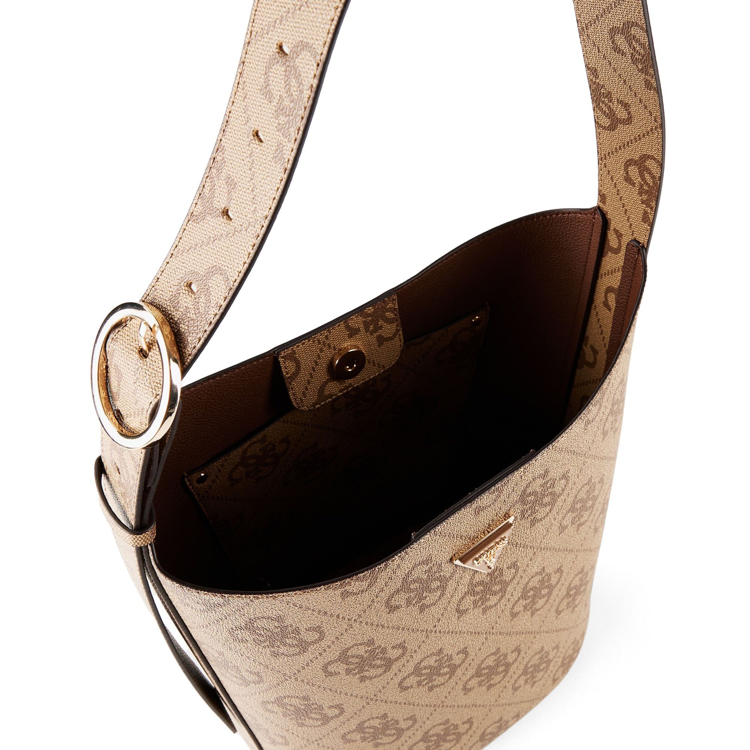 Borsa a spalla 'Meridian II' di GUESS in marrone