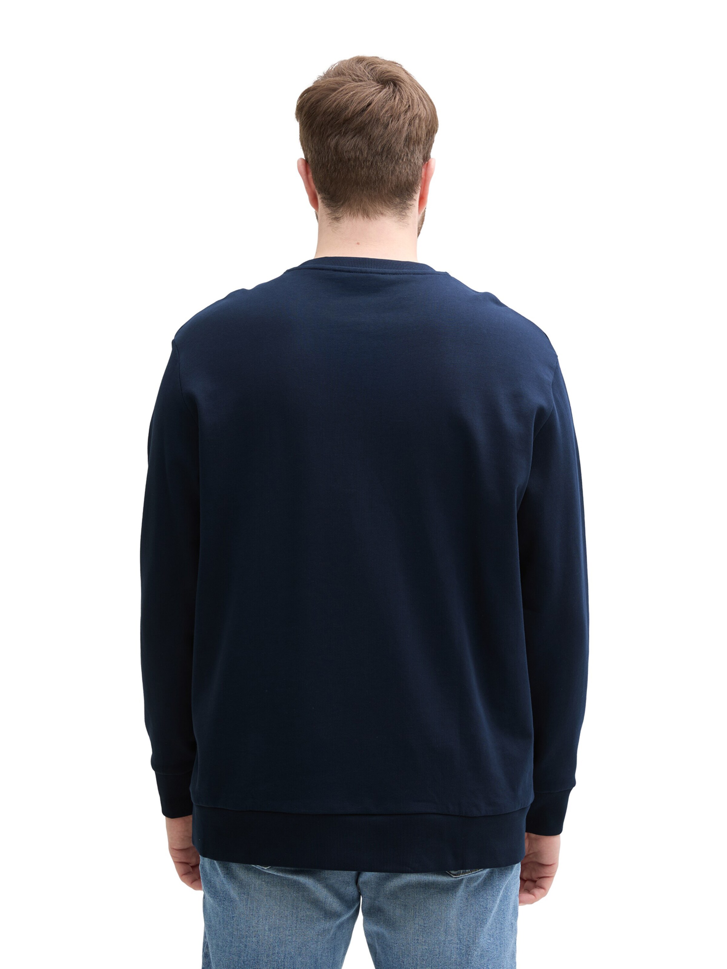 Sweat-shirt TOM TAILOR Men + en bleu