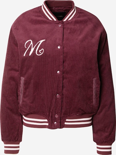 Demisezoninė striukė iš Monki, spalva – burgundiško vyno spalva / balta, Prekių apžvalga