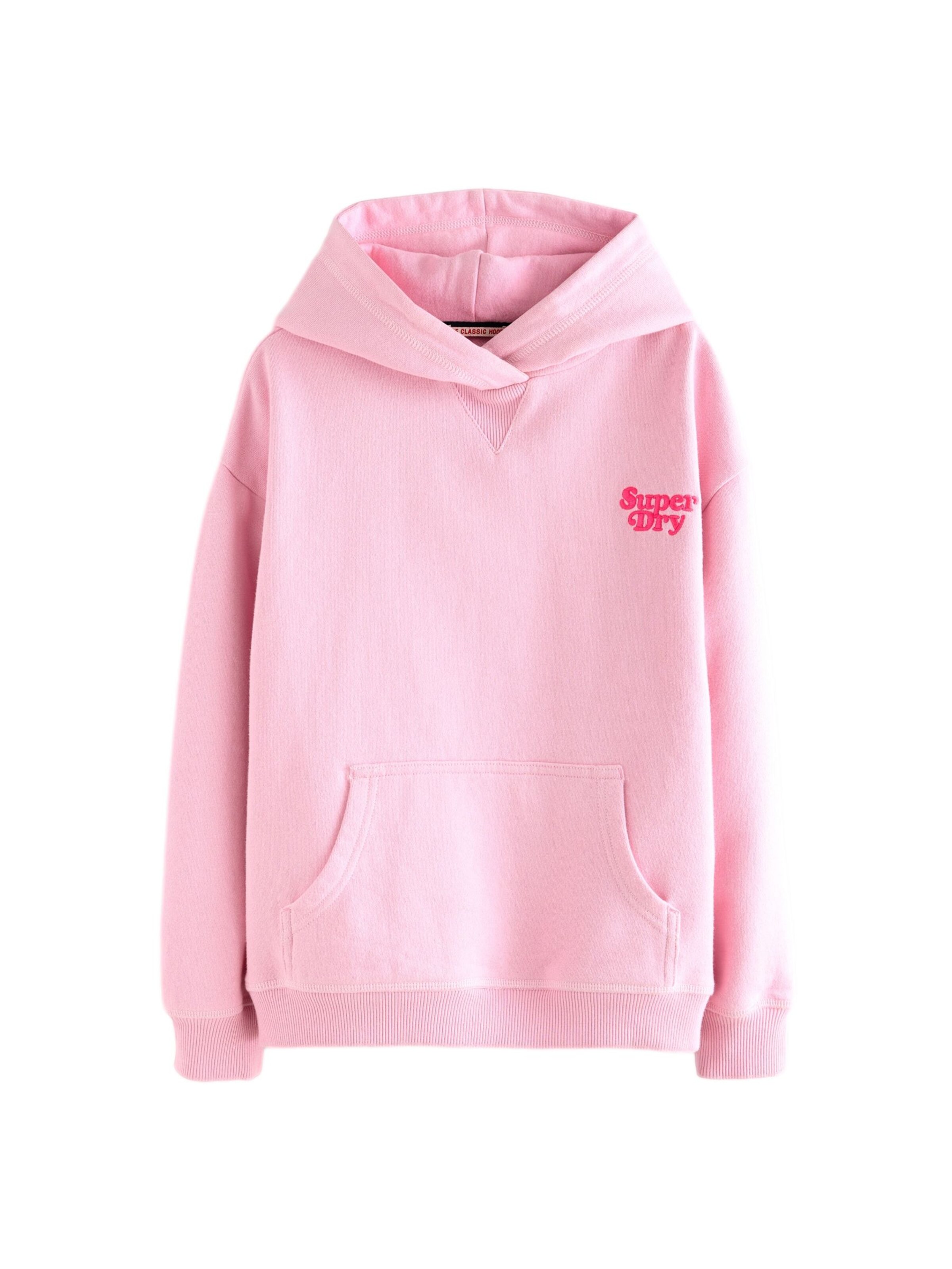 Superdry & Co Bluzka sportowa 'Essentials' w kolorze różowy: przód