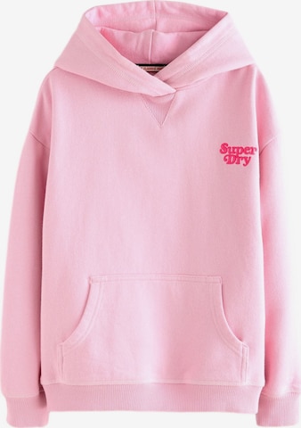 Bluză de molton 'Essentials' de la Superdry & Co pe roz: față