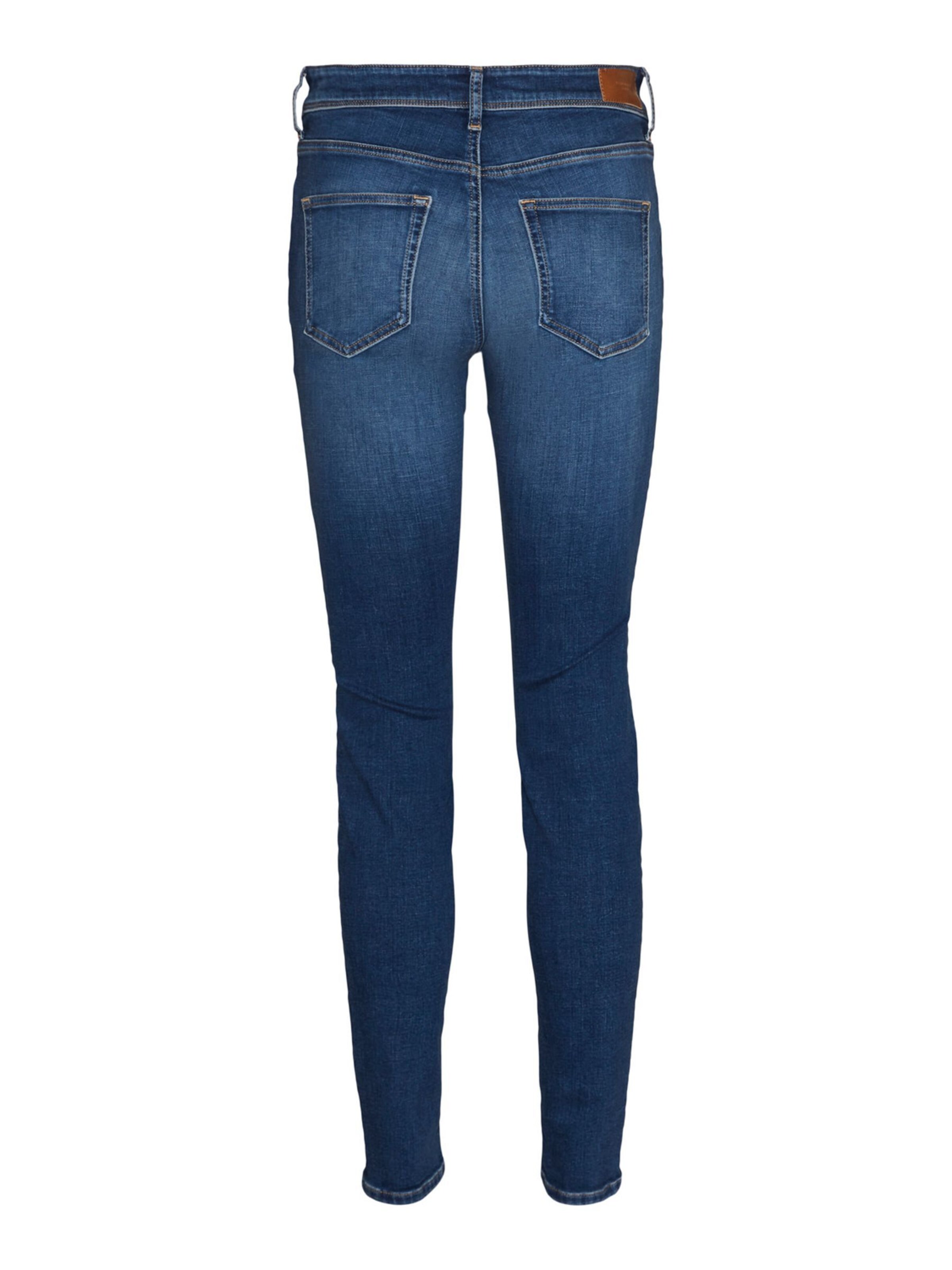 VERO MODA Slimfit Jeans 'LUX' in Blauw