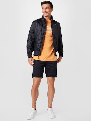 BLEND Regular Shorts in Schwarz