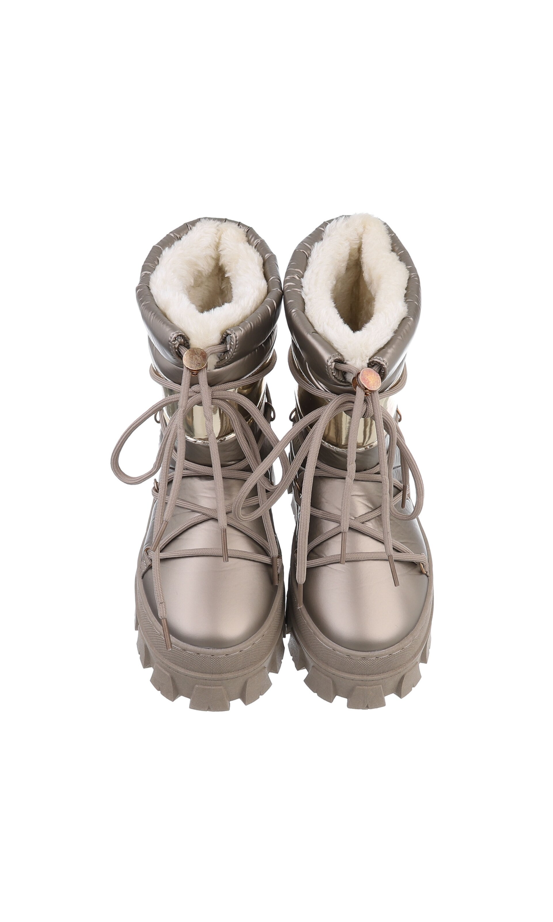 Ital-Design Snow Boots in Bronze