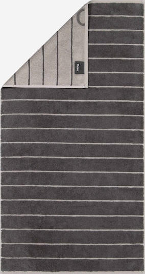 Cawö Duschtuch in anthrazit / hellgrau, Produktansicht