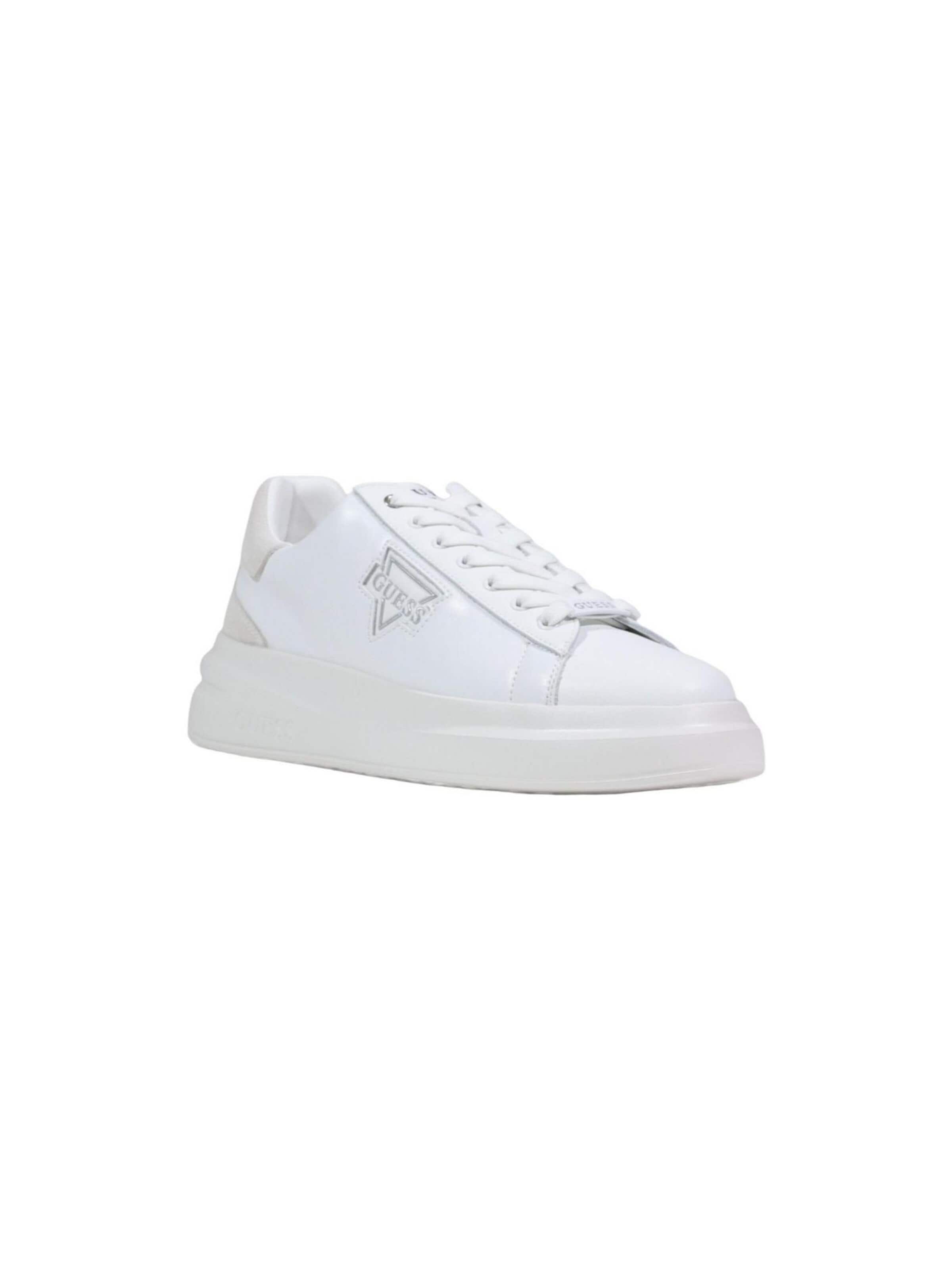 GUESS Sneaker 'ELBAN FMFBAN LEL12' in Weiß: Vorderseite