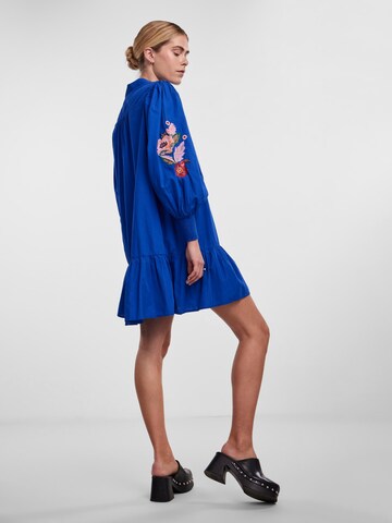 Y.A.S Shirt Dress 'Olympa' in Blue