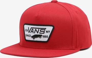 VANS - Sombrero en rojo: frente