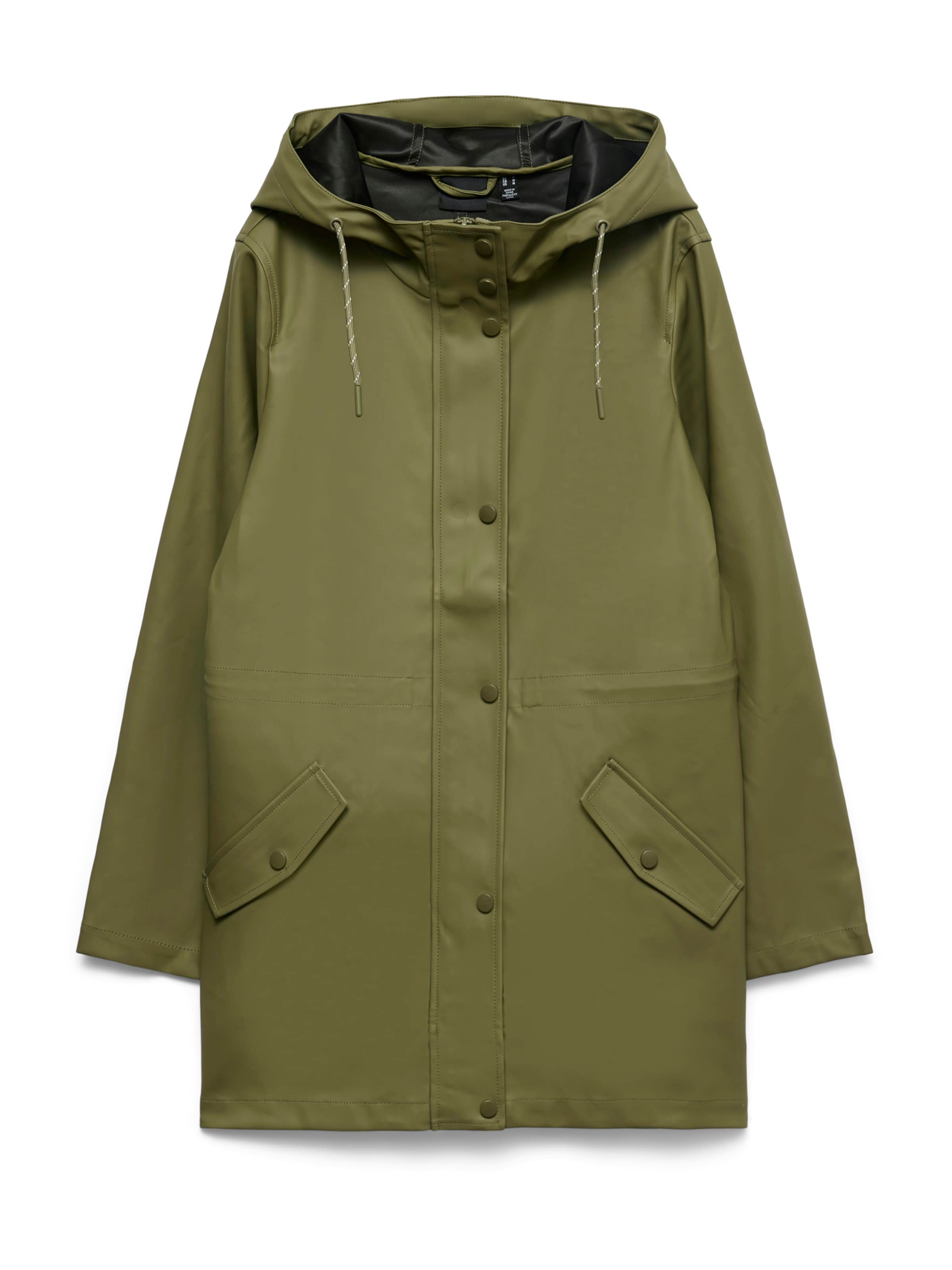 VERO MODA Демисезонная куртка 'VMMalou' в Зеленый: спереди