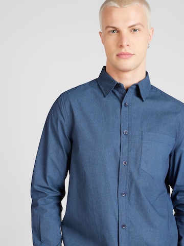 BURTON MENSWEAR LONDON Regular Fit Skjorte i blå