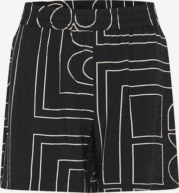 My Essential Wardrobe Regular Broek 'Kelly' in Zwart: voorkant