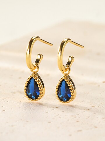 Hey Happiness - Pendientes 'September Birthstone' en oro