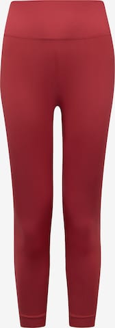 Born Living Yoga Skinny Workout Pants 'Kalu' in Red: front