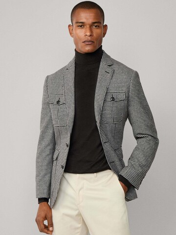 Hackett London Regular Fit Sakko in Grau: Vorderseite