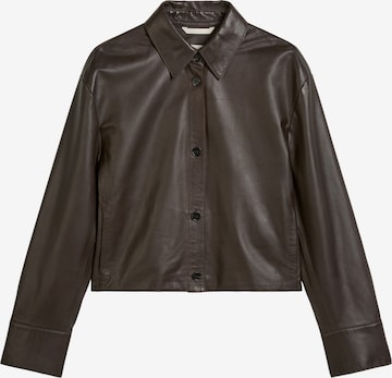 Marc O'Polo Bluse in Braun: Vorderseite