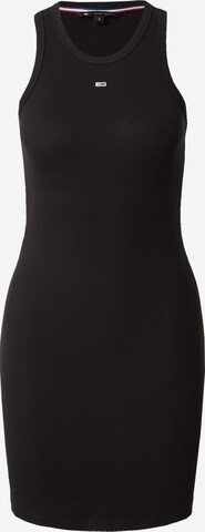 Rochie 'ESSENTIAL' de la Tommy Jeans pe negru: față