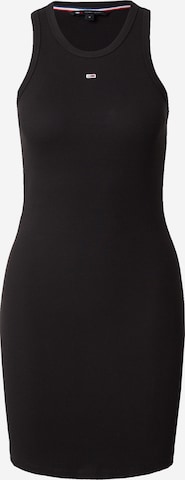 Tommy Jeans Dress 'ESSENTIAL' in Black: front
